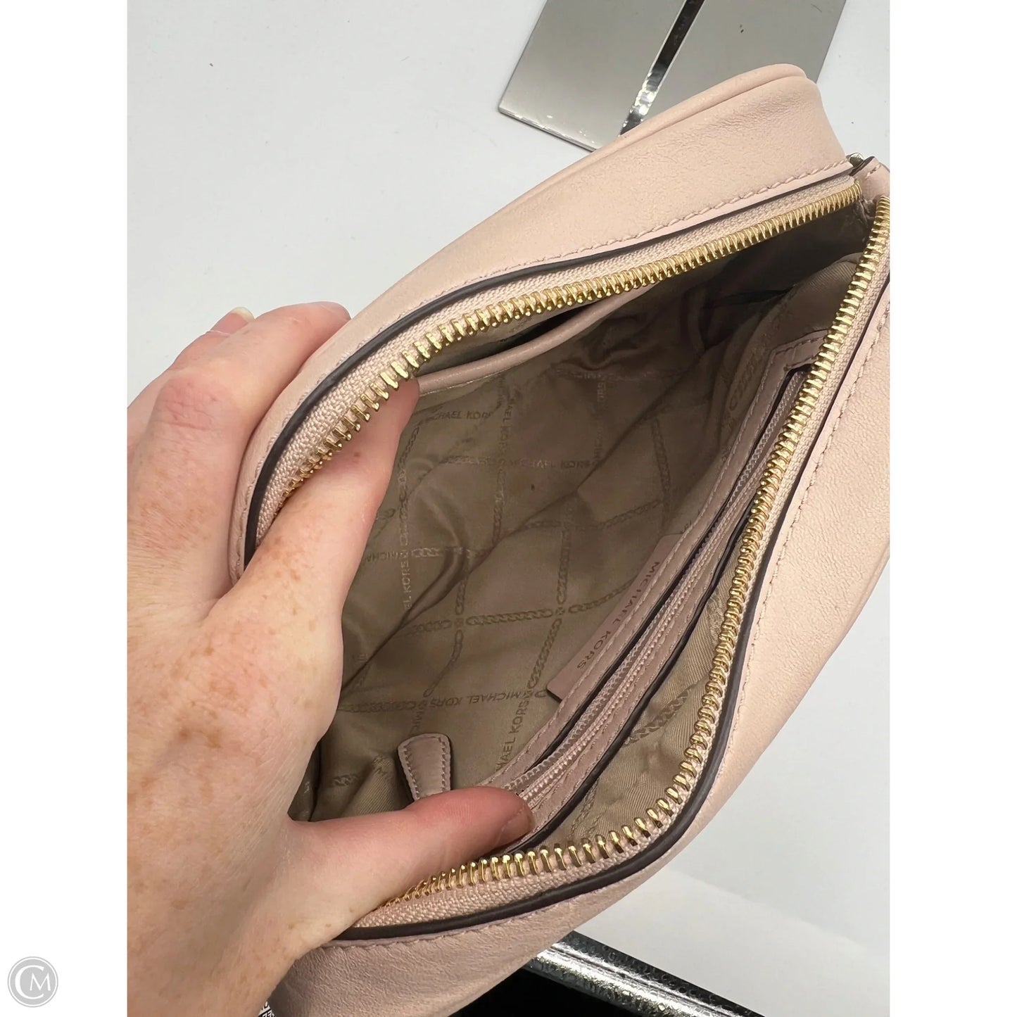 Crossbody Designer By Michael Kors, Size: Small