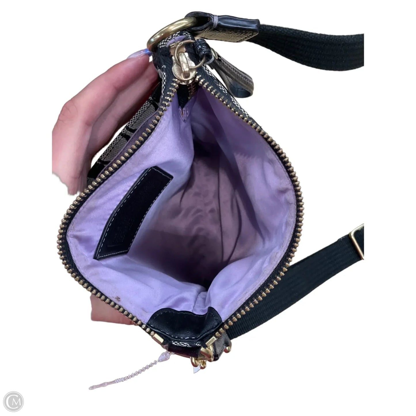 Crossbody Designer By Coach, Size: Medium
