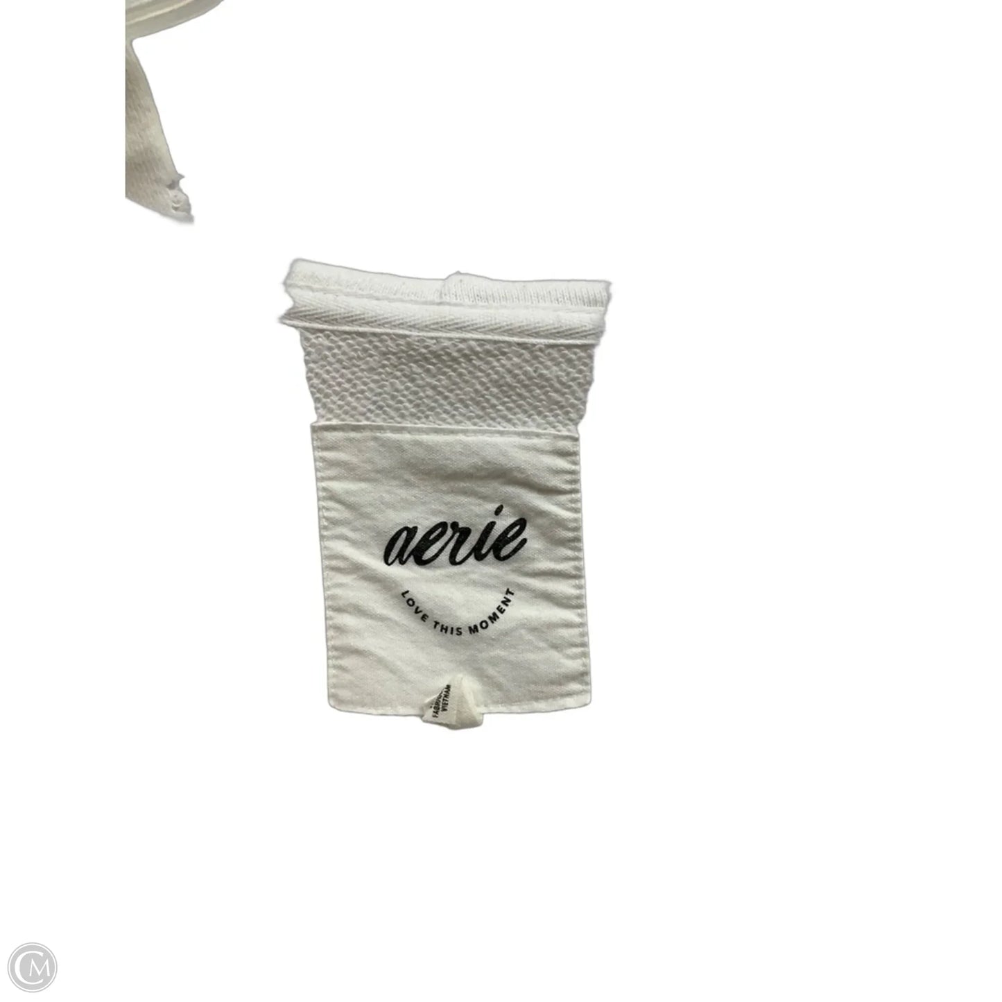 Sweatshirt Hoodie By Aerie In White, Size: M