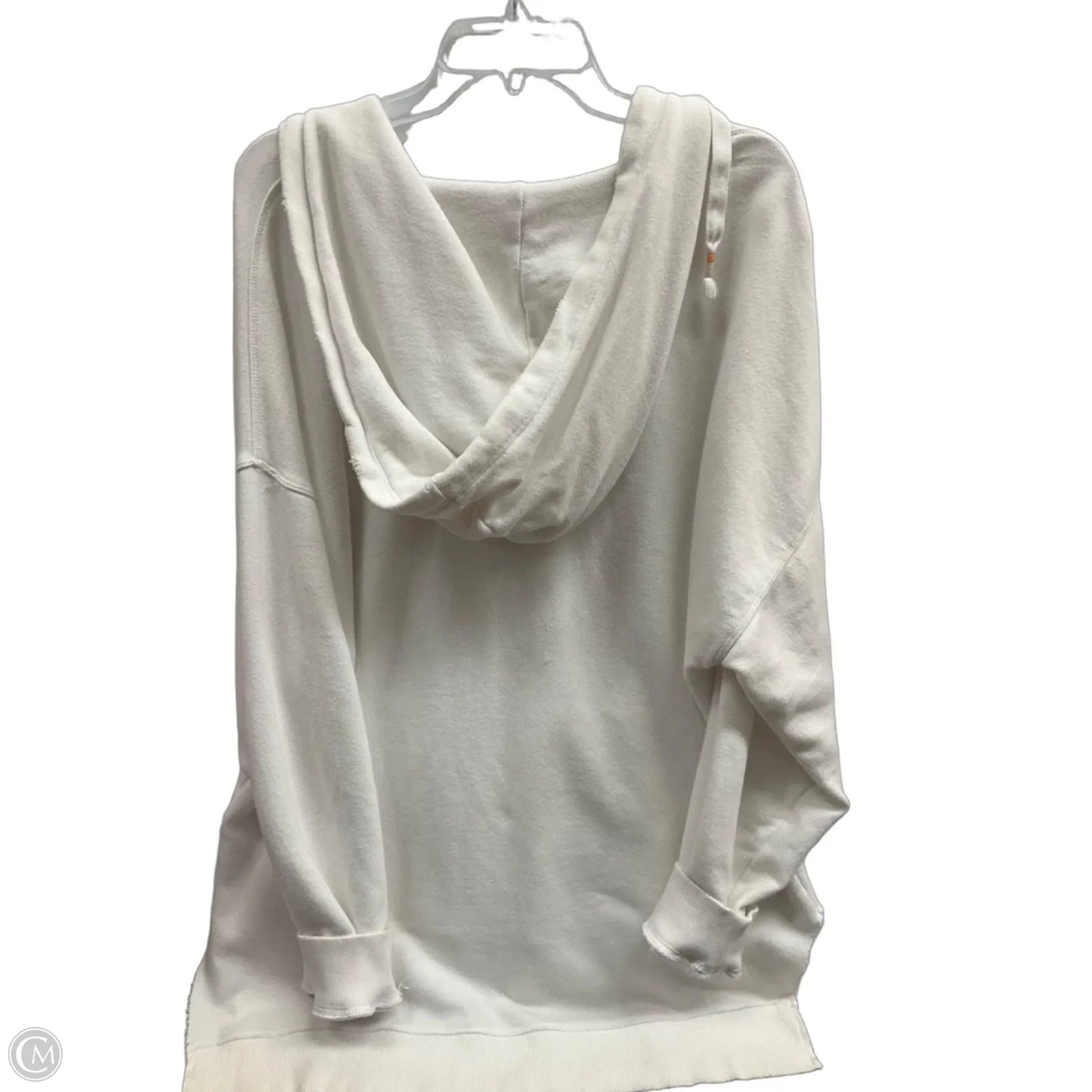 Sweatshirt Hoodie By Aerie In White, Size: M