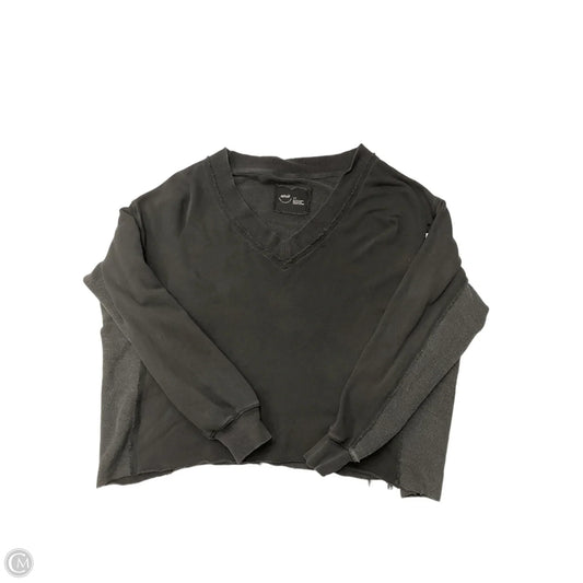 Sweatshirt Crewneck By Aerie In Grey, Size: S