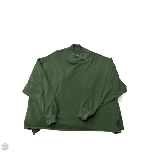 Sweatshirt Collar By Aerie In Green, Size: Xl
