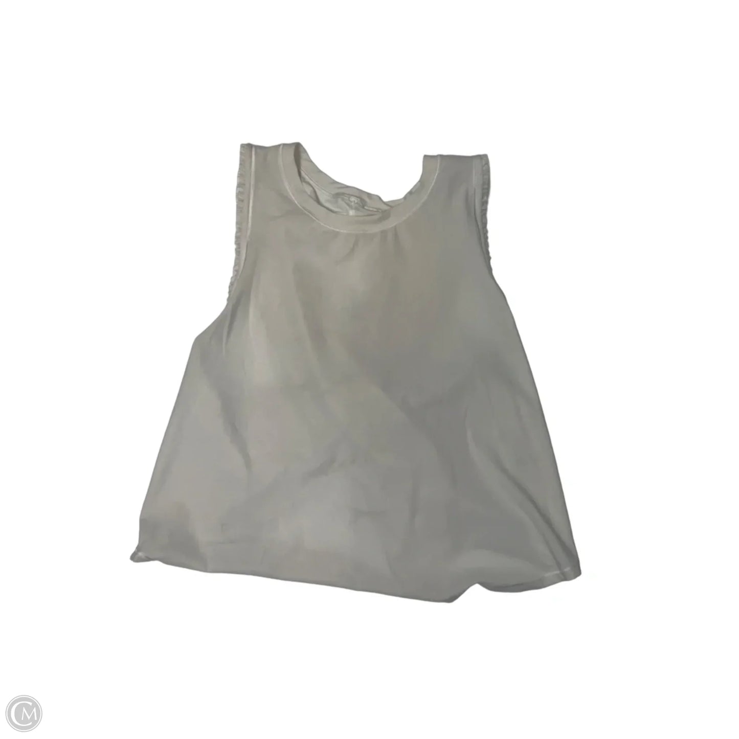 Athletic Tank Top By Lululemon In White, Size: S