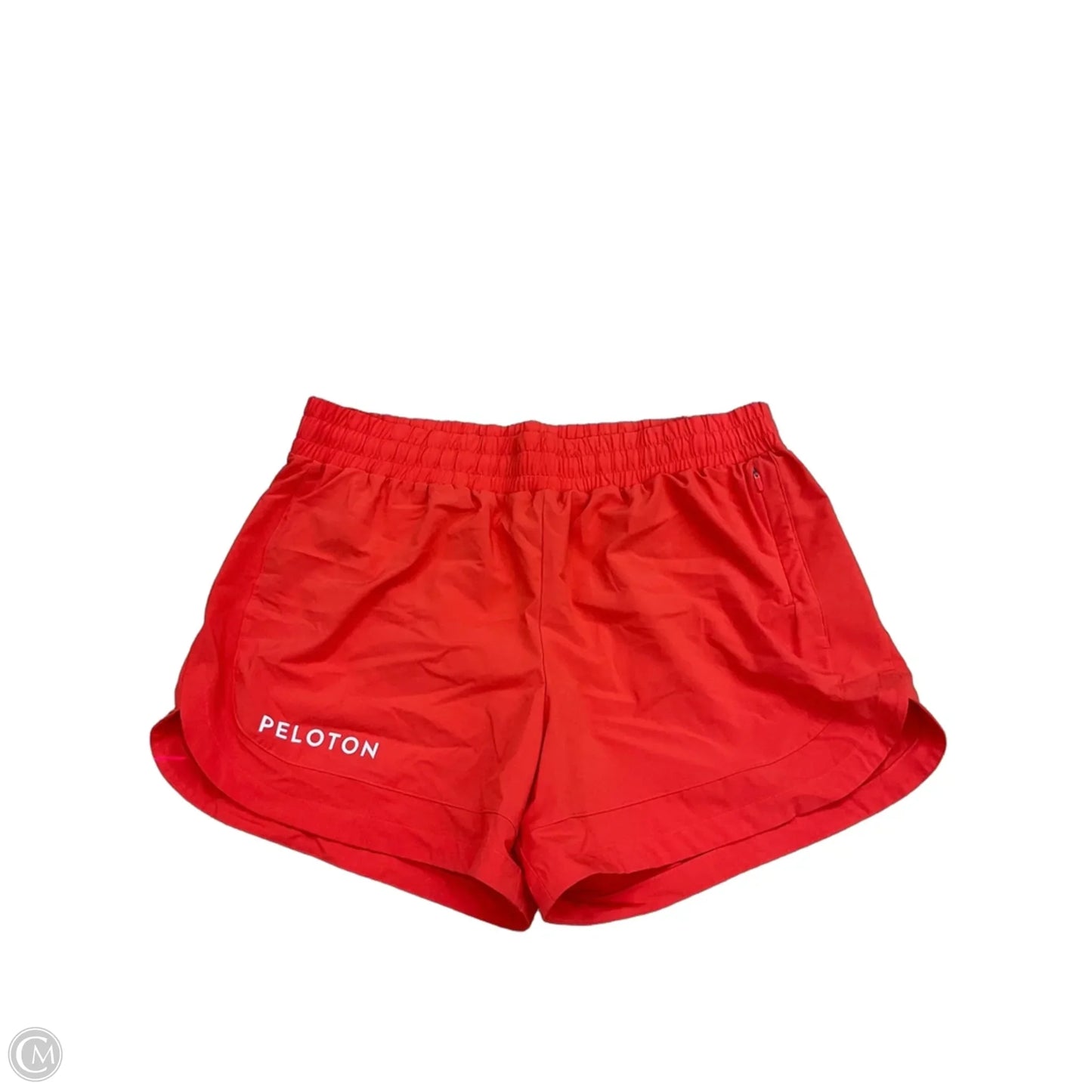 Athletic Shorts By Peloton In Orange, Size: M