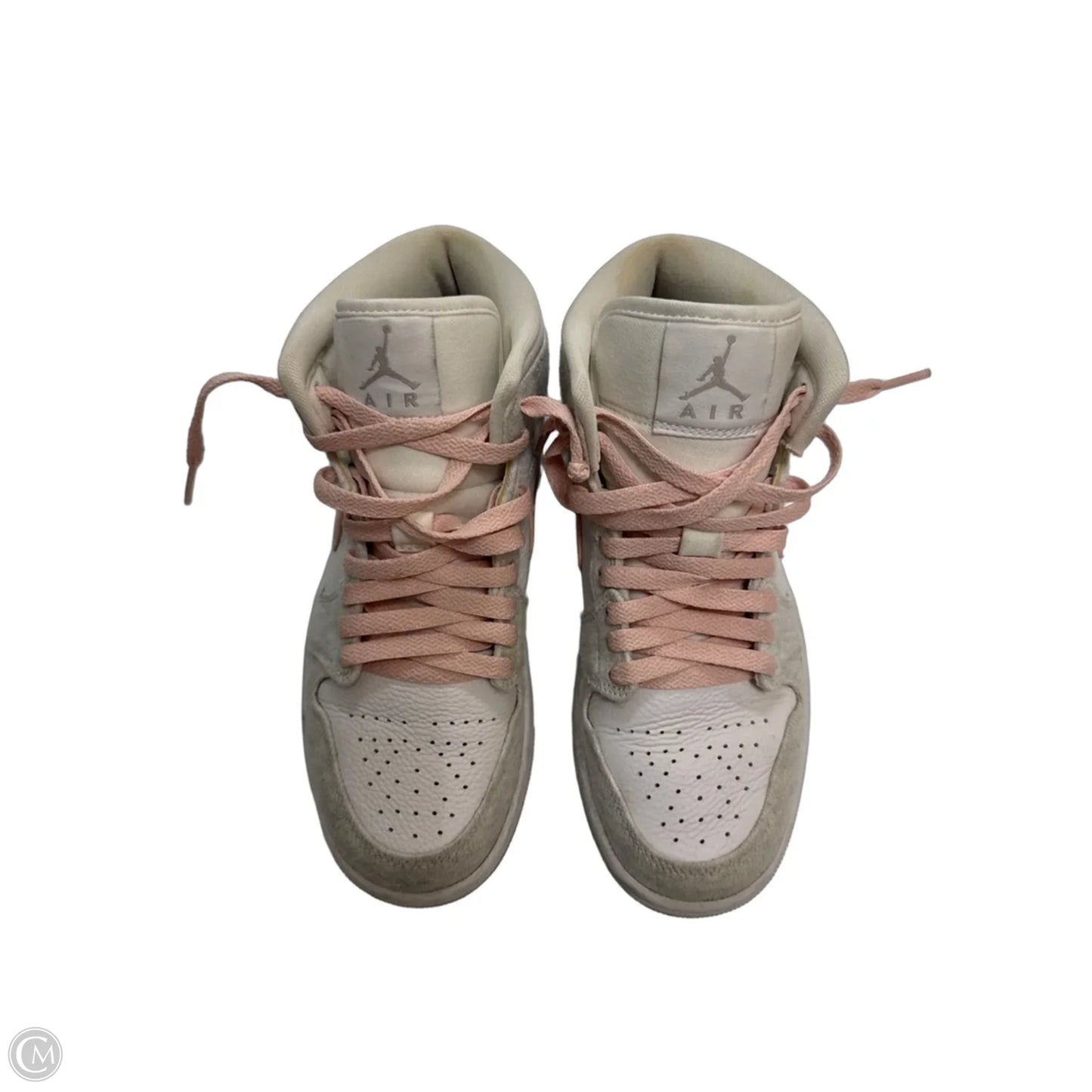 Shoes Sneakers By Nike In Grey & Pink, Size: 6.5