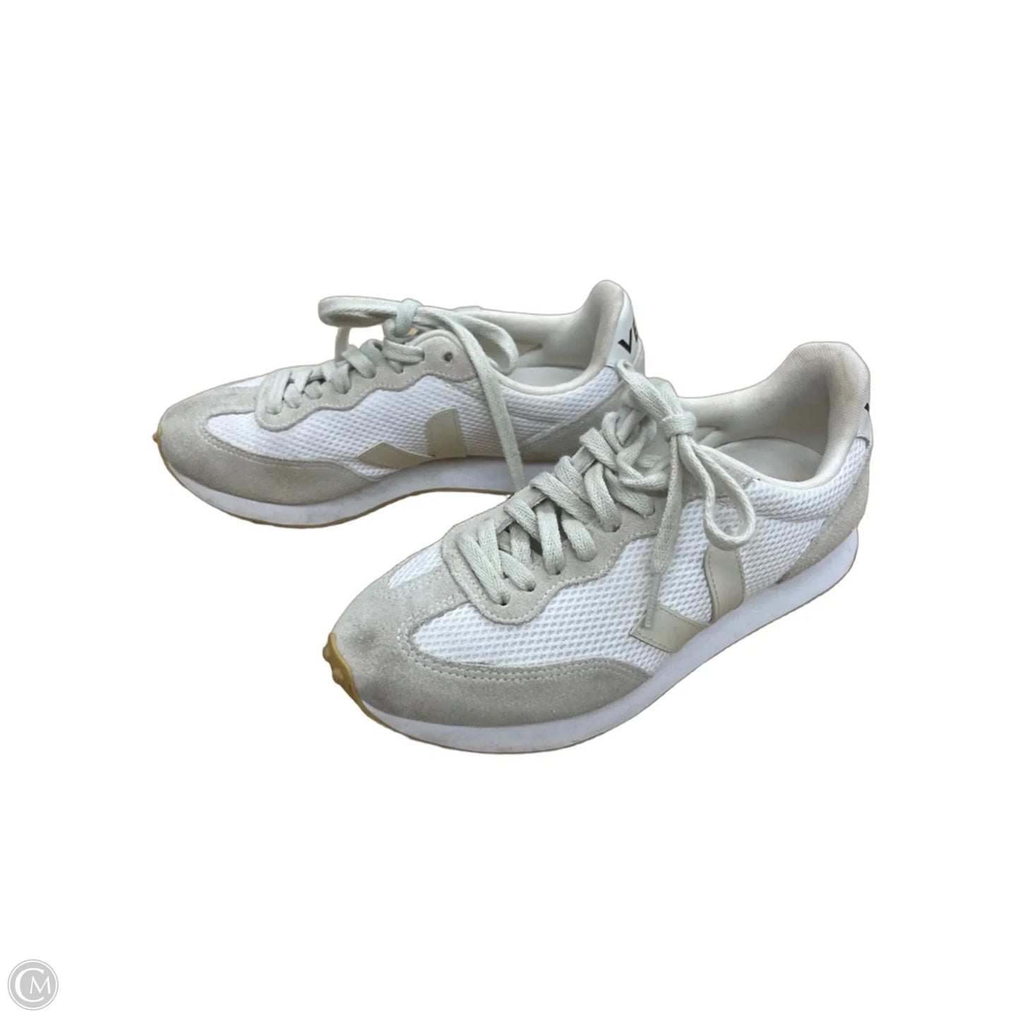Shoes Athletic By Veja In Beige, Size: 7