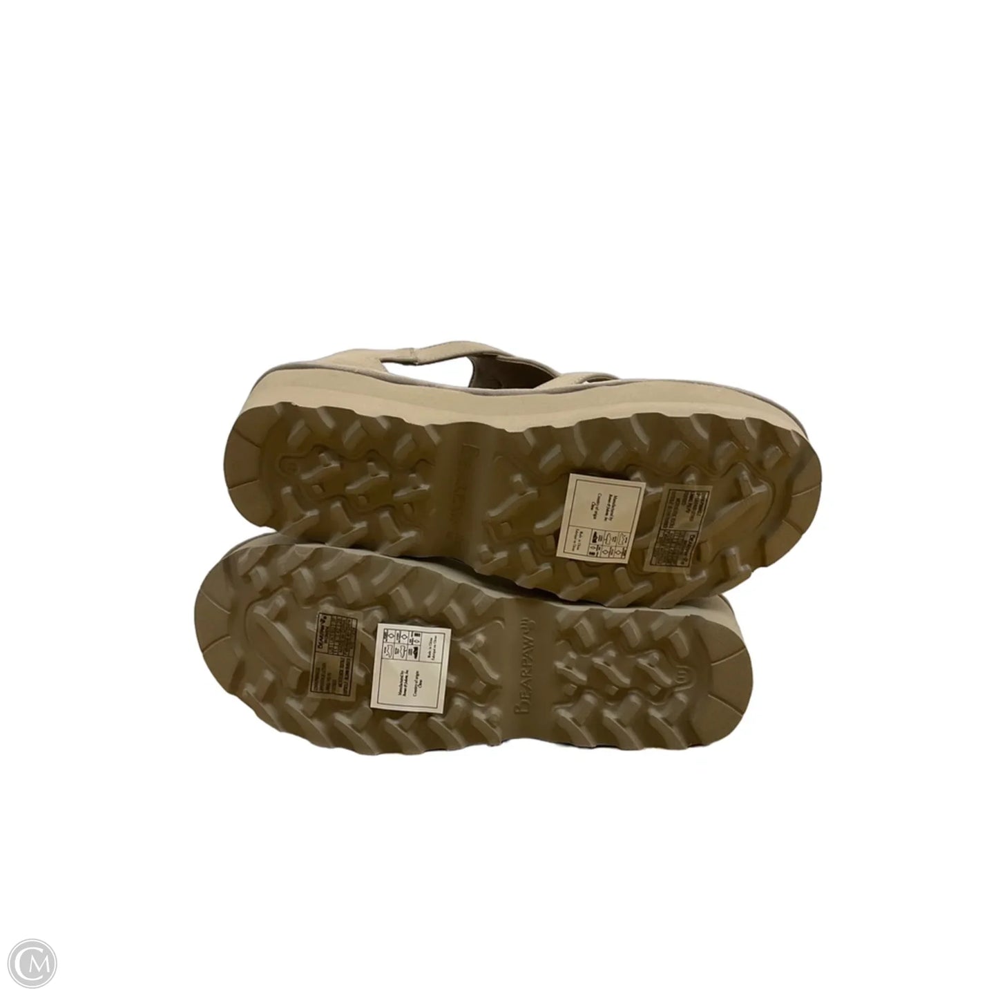 Shoes Flats By Bearpaw In Grey, Size: 11