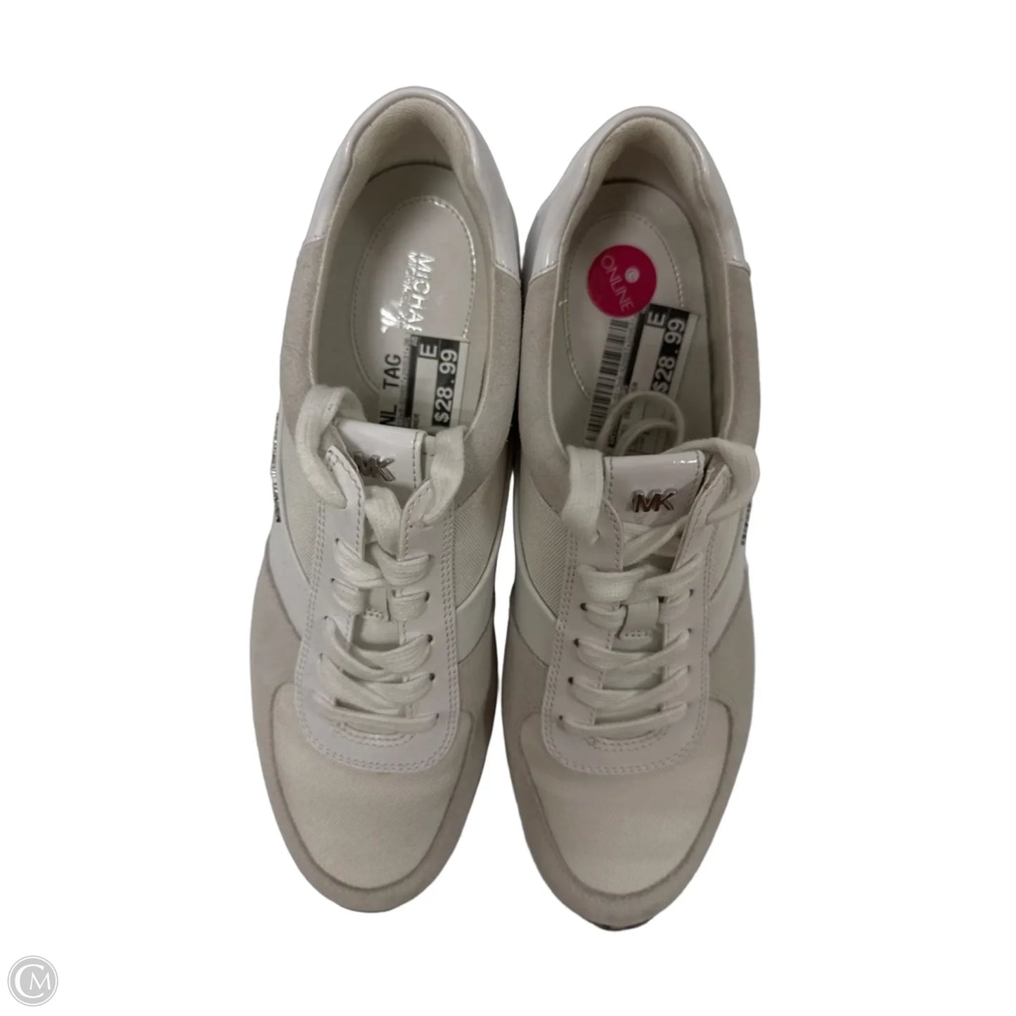Shoes Designer By Michael Kors In White, Size: 10