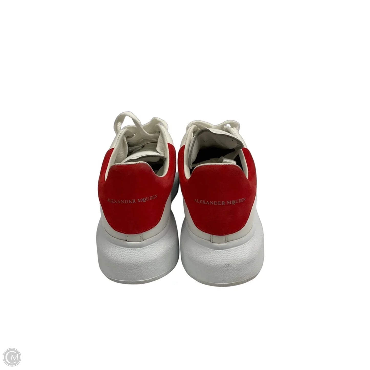 Shoes Luxury Designer By Alexander Mcqueen In White, Size: 6.5