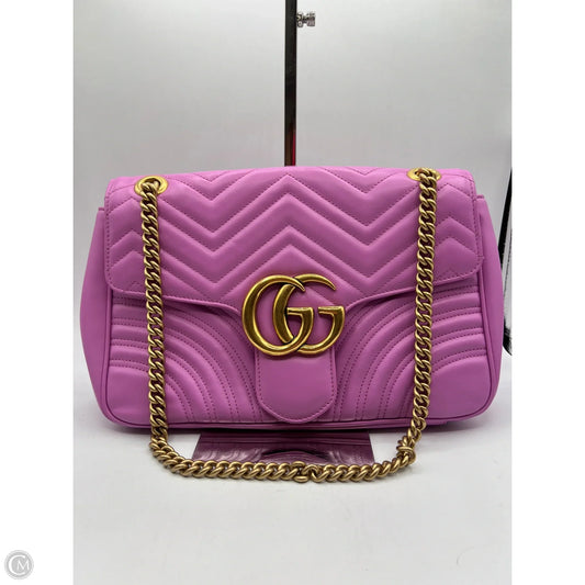 Marmont Handbag By Gucci, Size: Medium