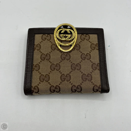 Wallet Luxury Designer By Gucci, Size: Medium