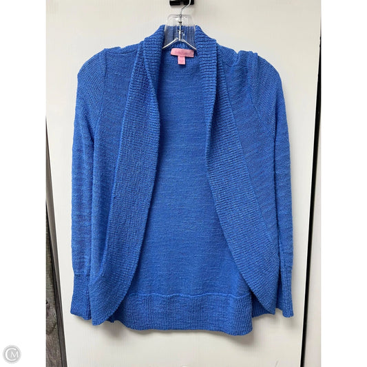 Cardigan Designer By Lilly Pulitzer In Blue, Size: Xxs