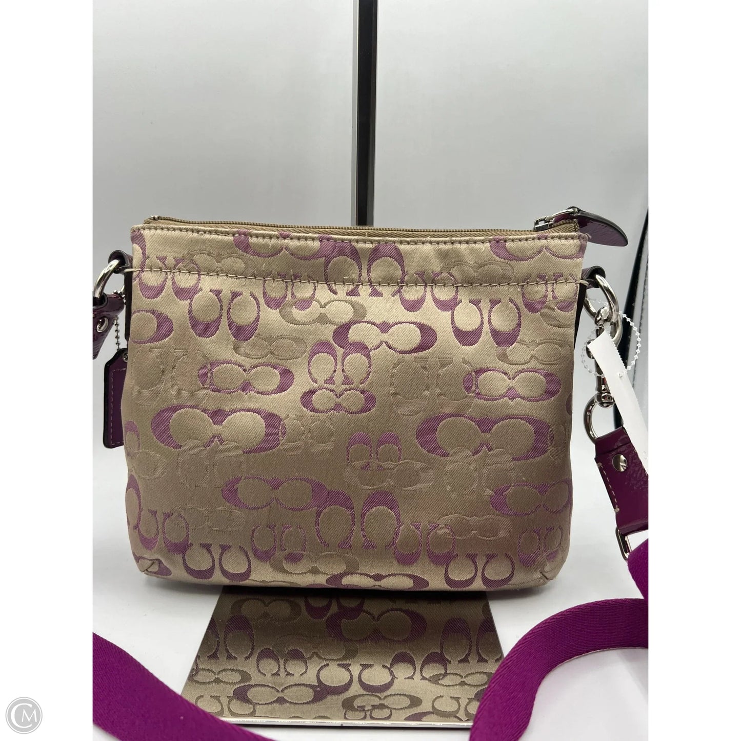 Crossbody Designer By Coach, Size: Small