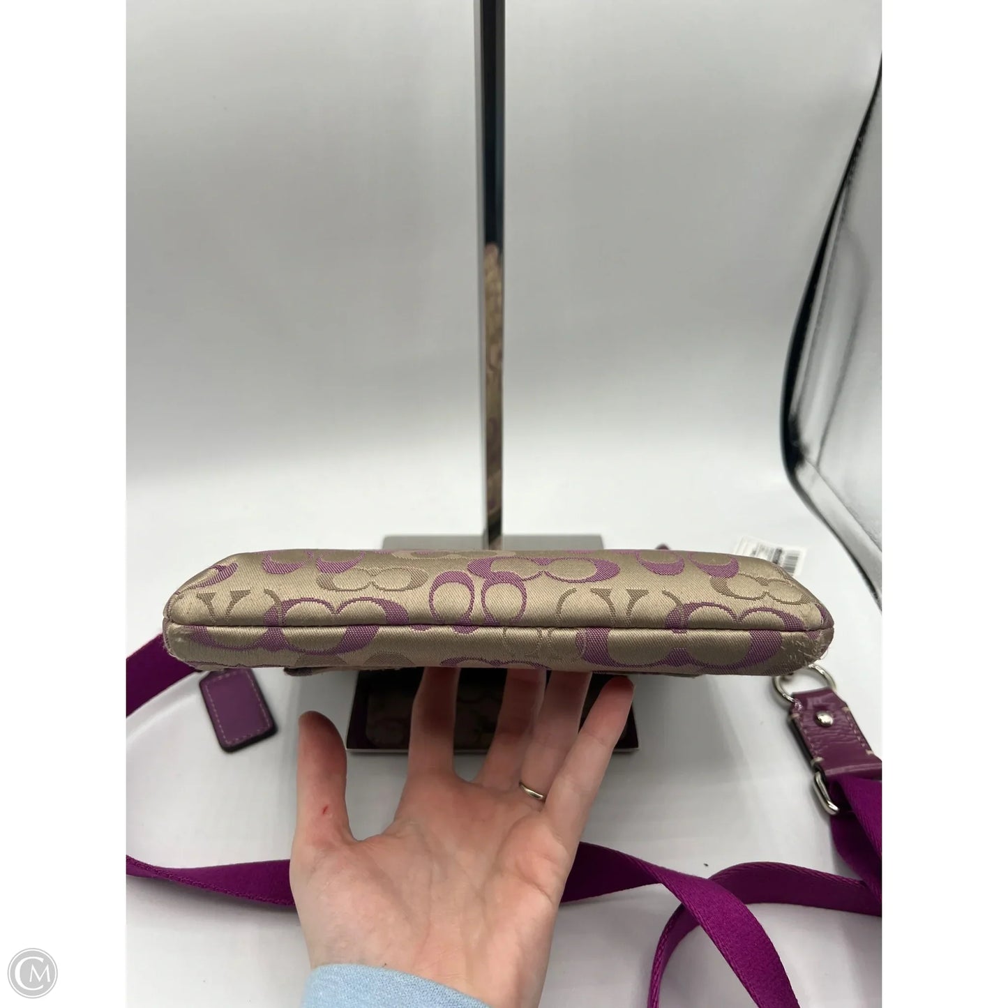 Crossbody Designer By Coach, Size: Small