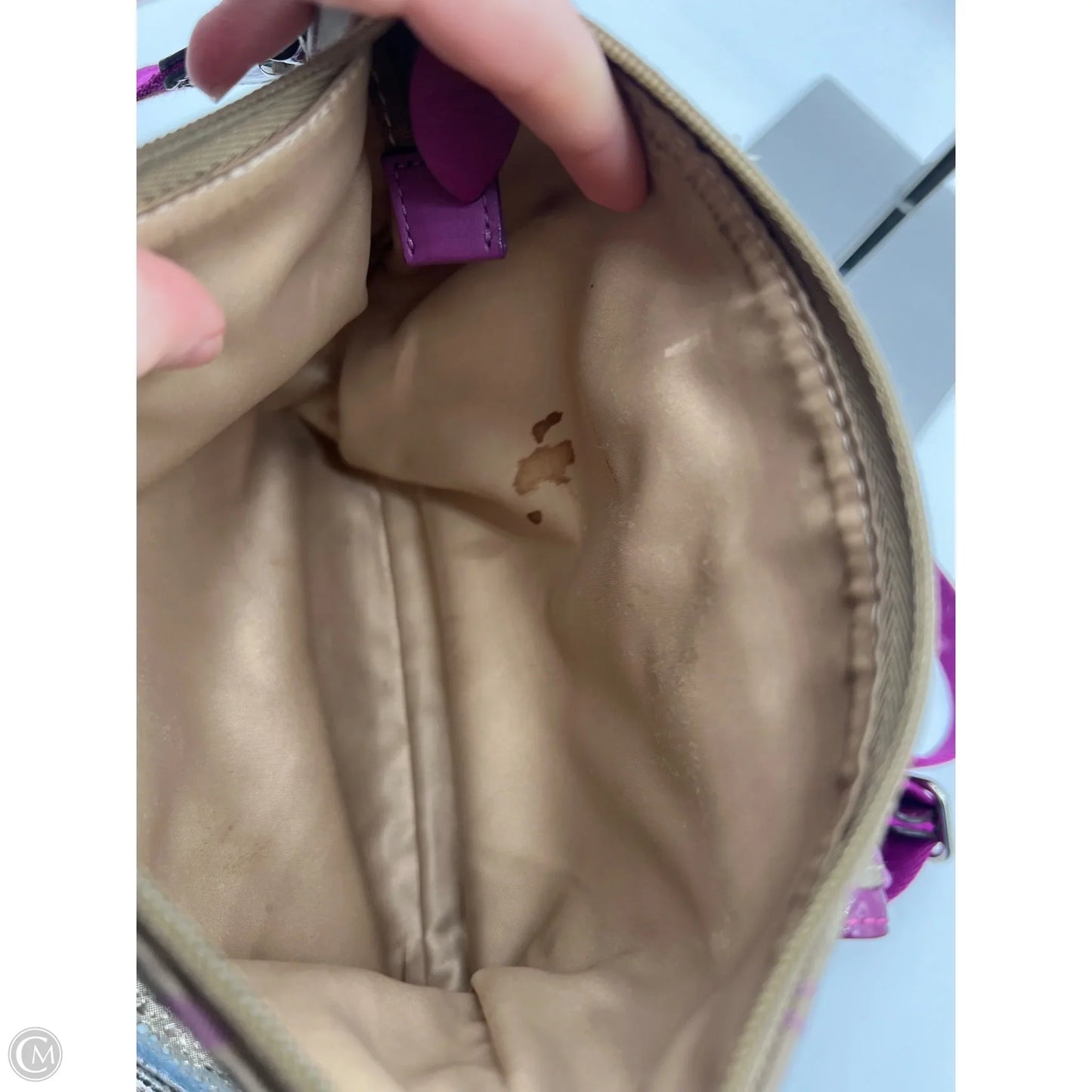 Crossbody Designer By Coach, Size: Small