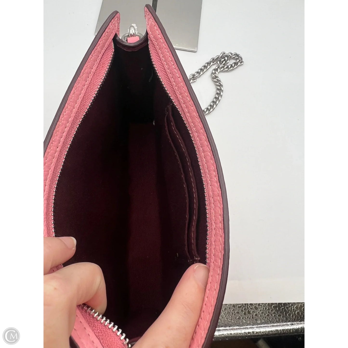 Crossbody Designer By Coach, Size: Small