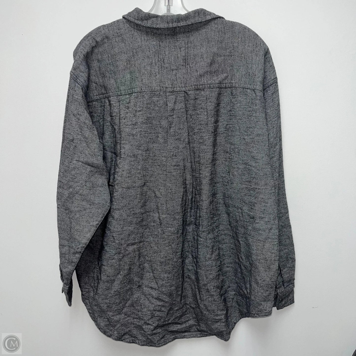 Top Long Sleeve By Aerie In Grey, Size: M
