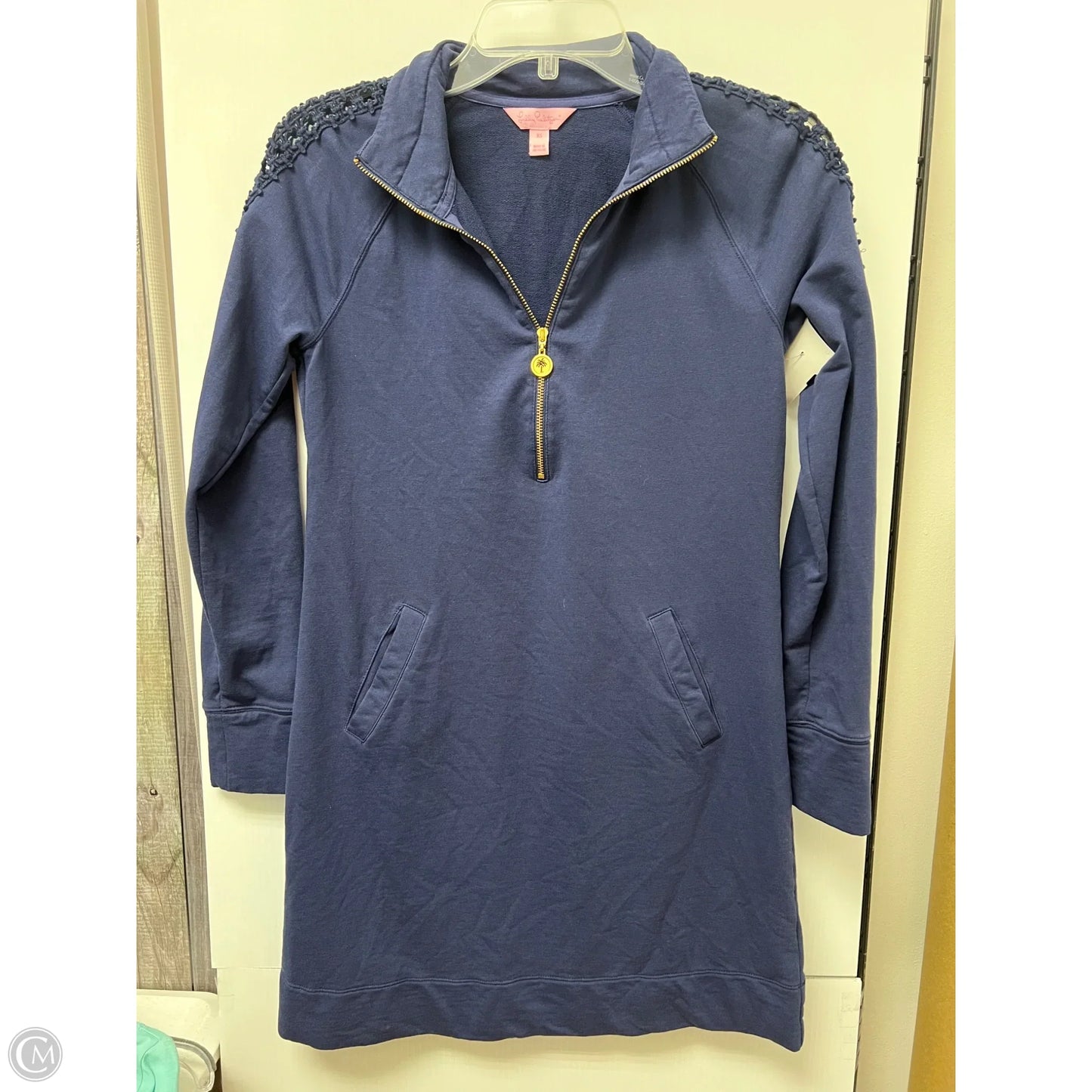 Dress Designer By Lilly Pulitzer In Navy, Size: Xs