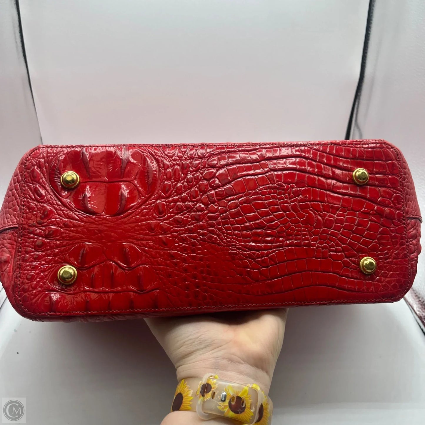 Handbag Designer By Brahmin, Size: Medium