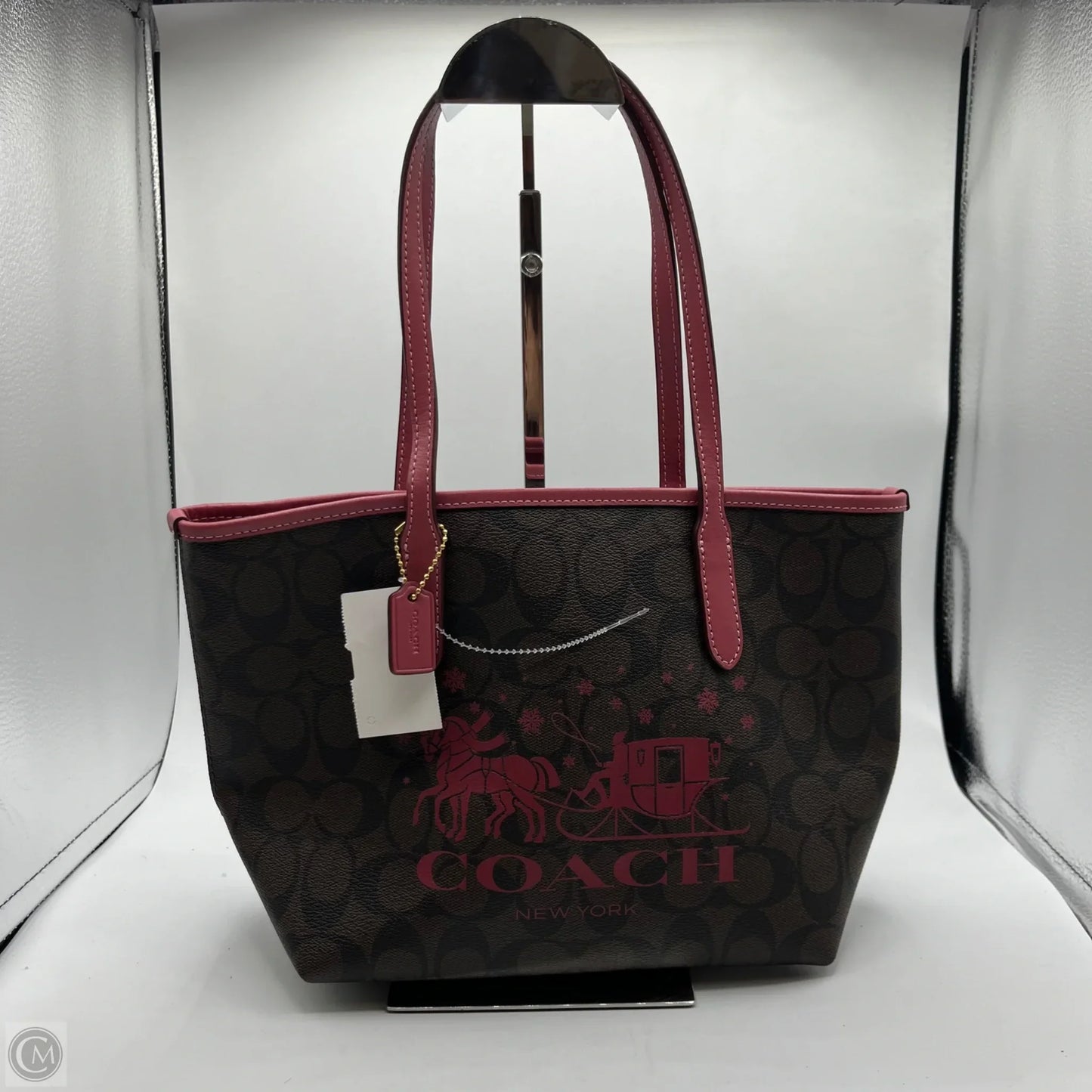 Handbag Designer By Coach, Size: Small