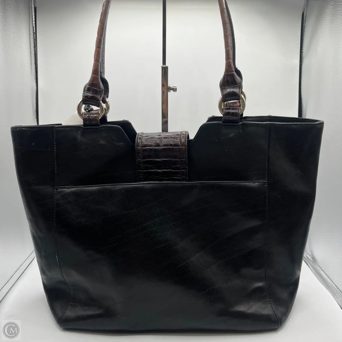 Handbag Designer By Brahmin, Size: Large