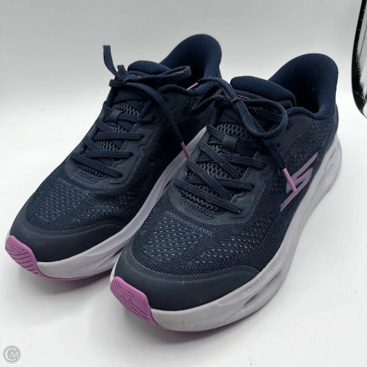 Shoes Athletic By Skechers In Blue, Size: 9