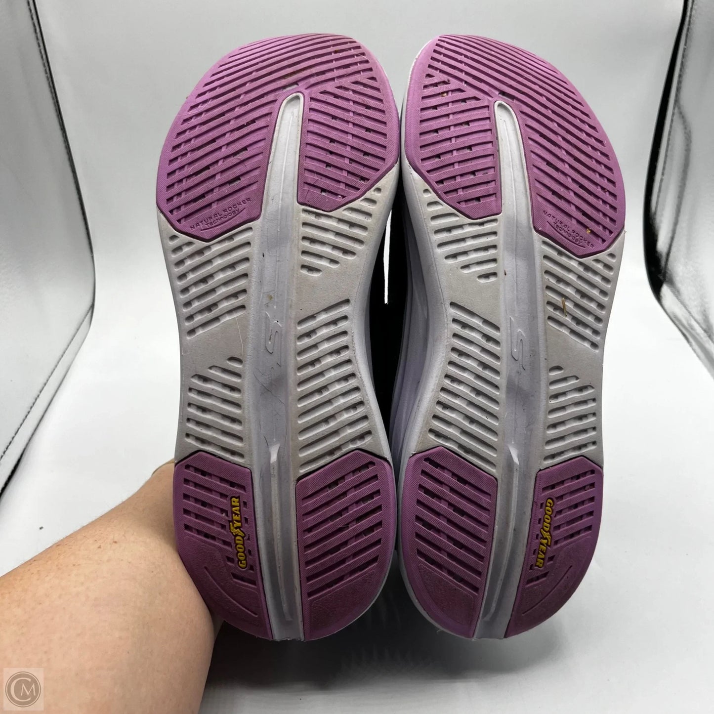 Shoes Athletic By Skechers In Blue, Size: 9