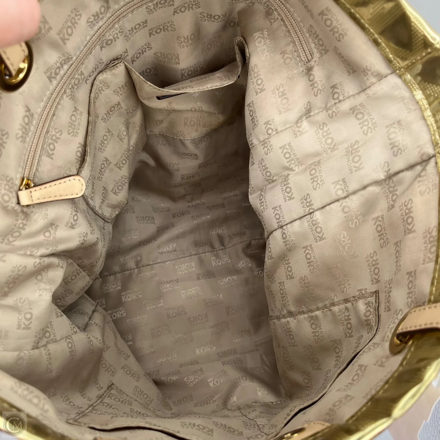 Handbag Designer By Michael Kors, Size: Large