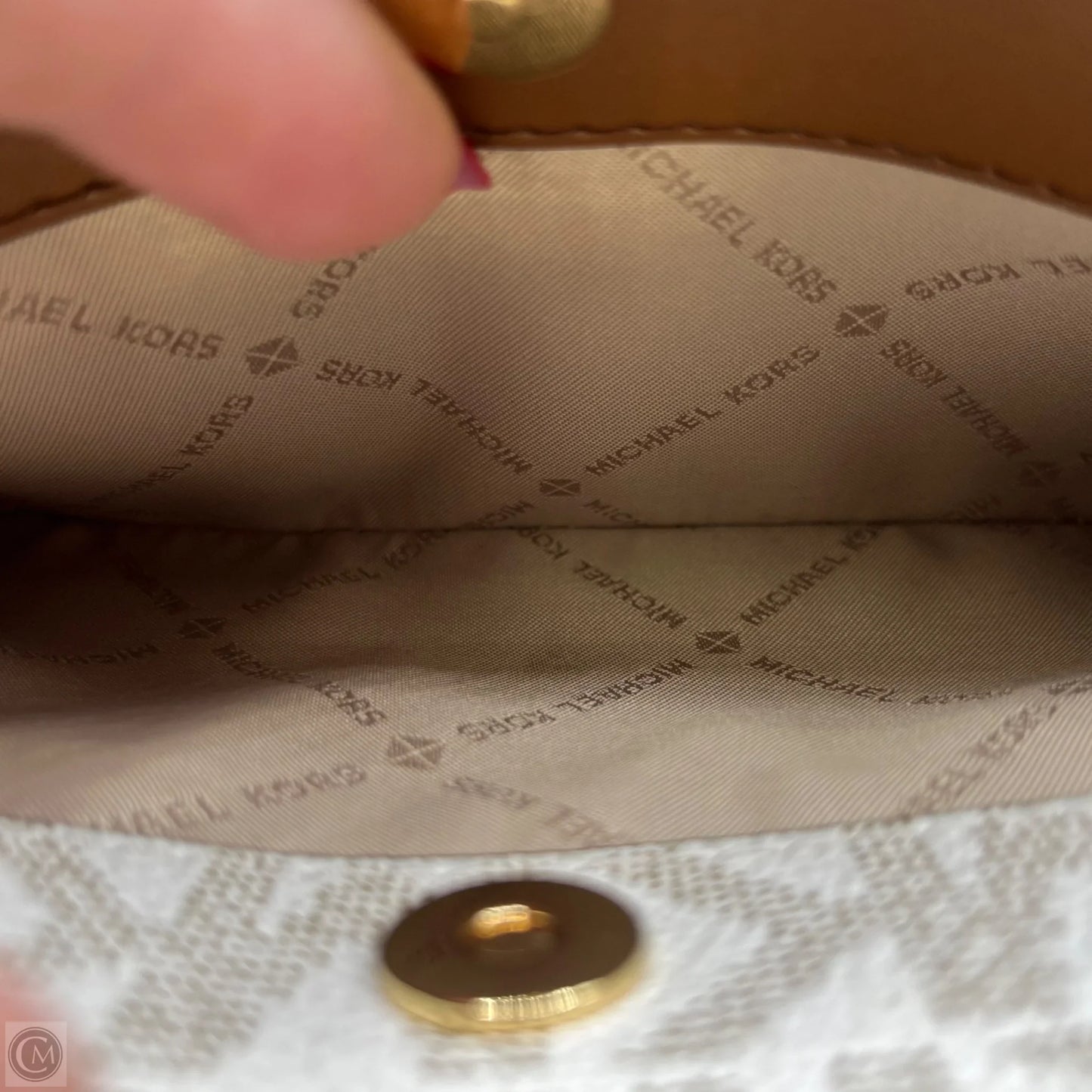 Crossbody Designer By Michael Kors, Size: Small