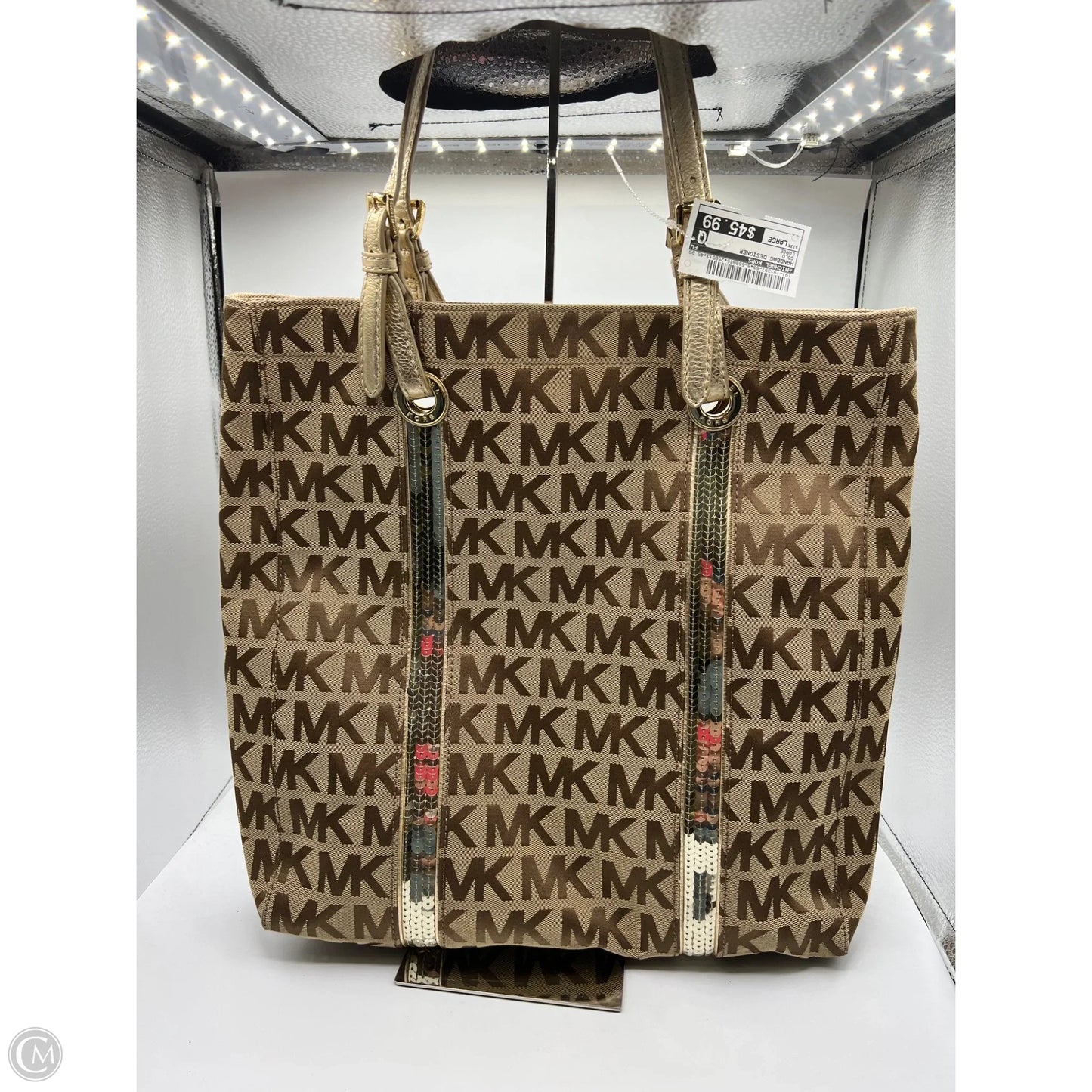 Handbag Designer By Michael Kors, Size: Large