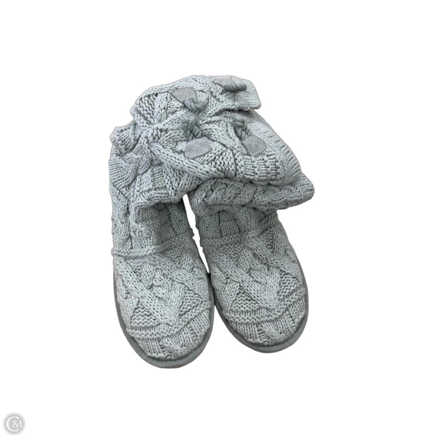 Boots Designer By Ugg In Grey, Size: 7.5