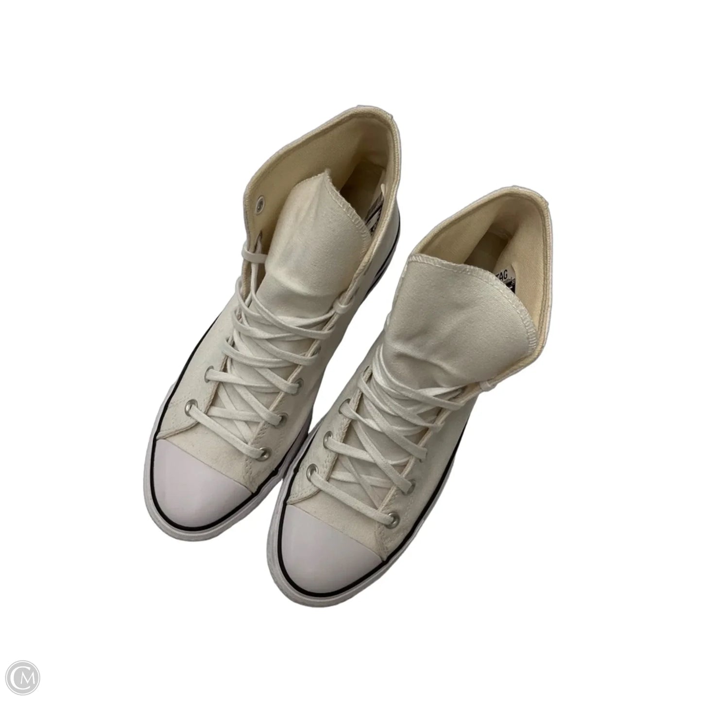 Shoes Heels Block By Converse In White, Size: 9
