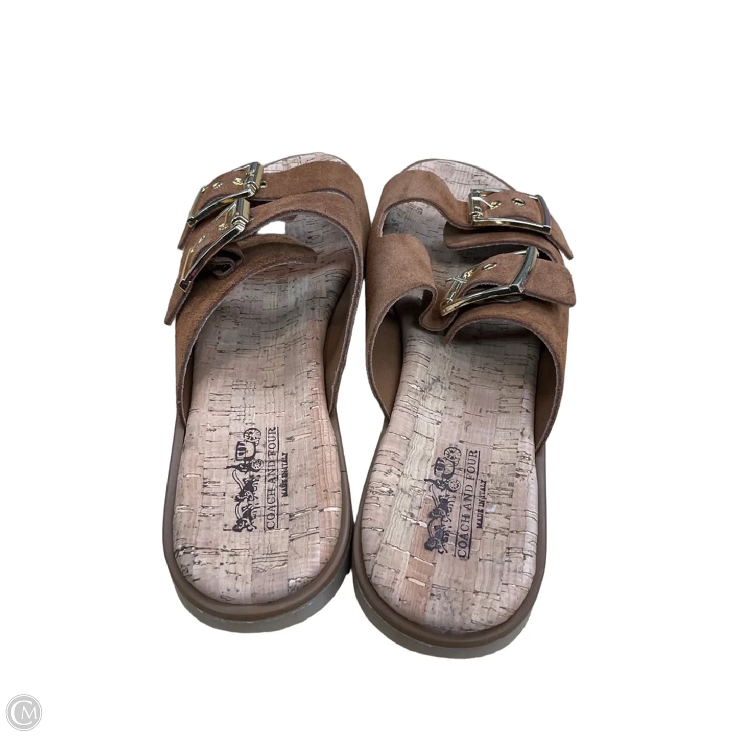 Shoes Flats By Coach And Four In Brown, Size: 10