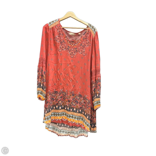 Dress Casual Midi By Altard State In Geometric Pattern, Size: S