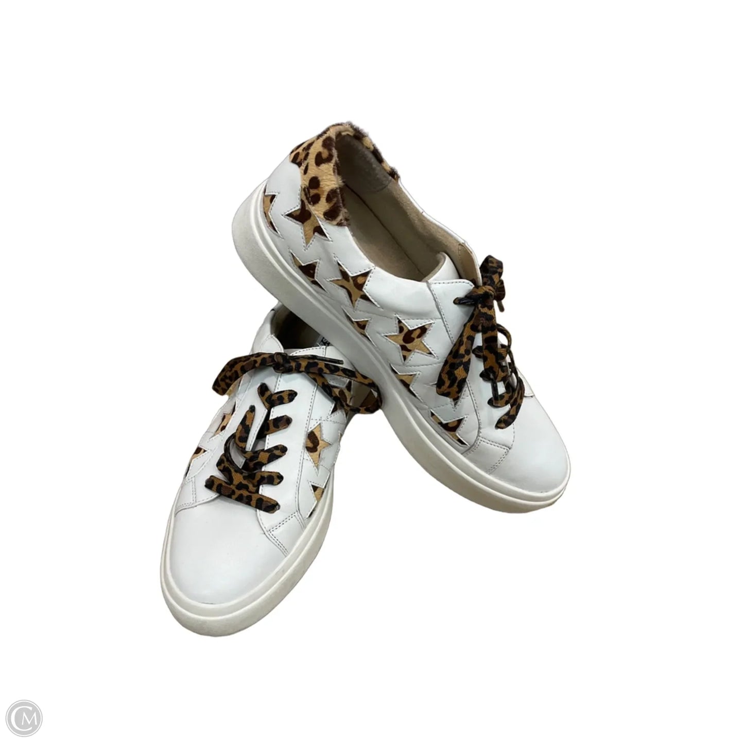 Shoes Sneakers By Vaneli In Animal Print, Size: 8.5