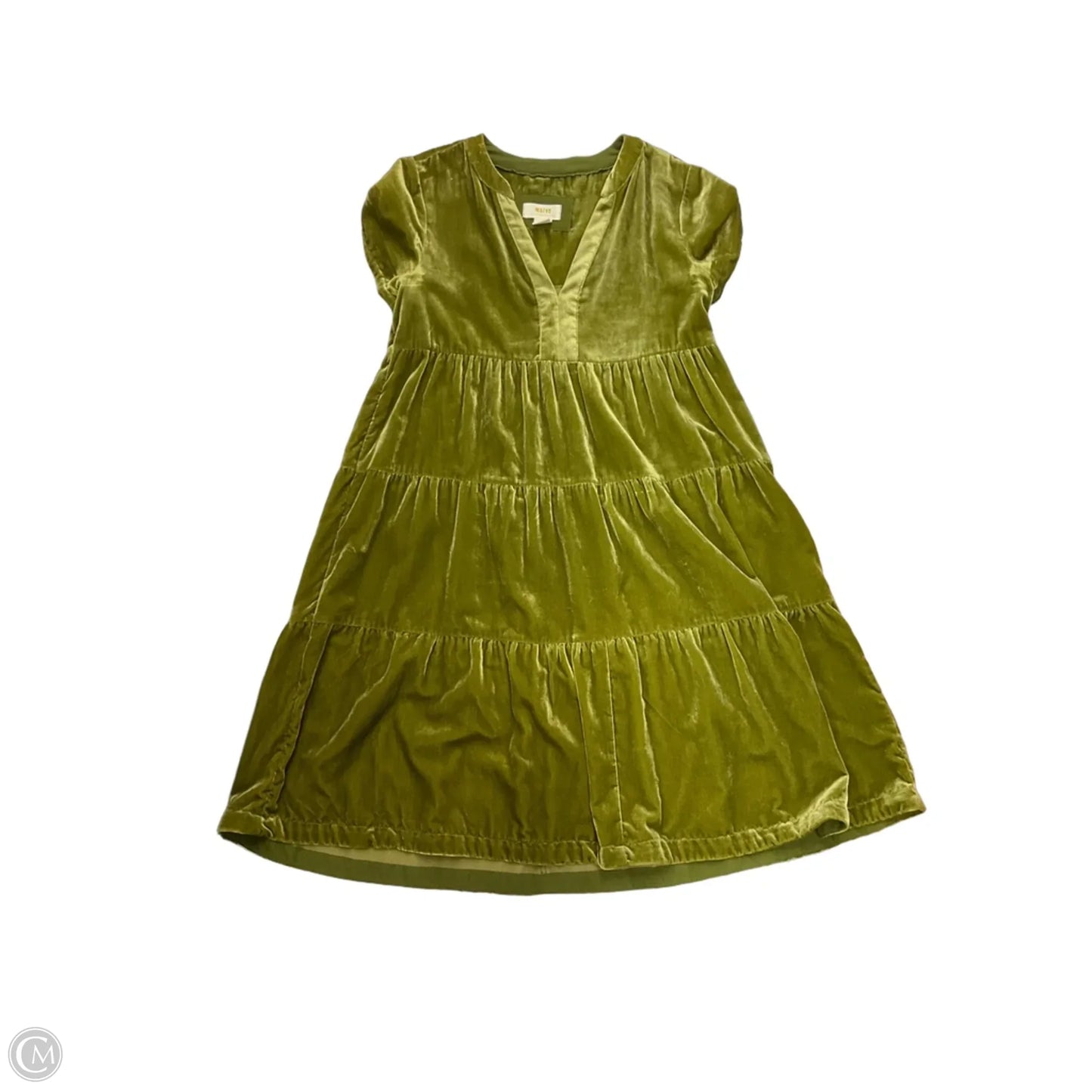 Dress Casual Midi By Maeve In Green, Size: Xs