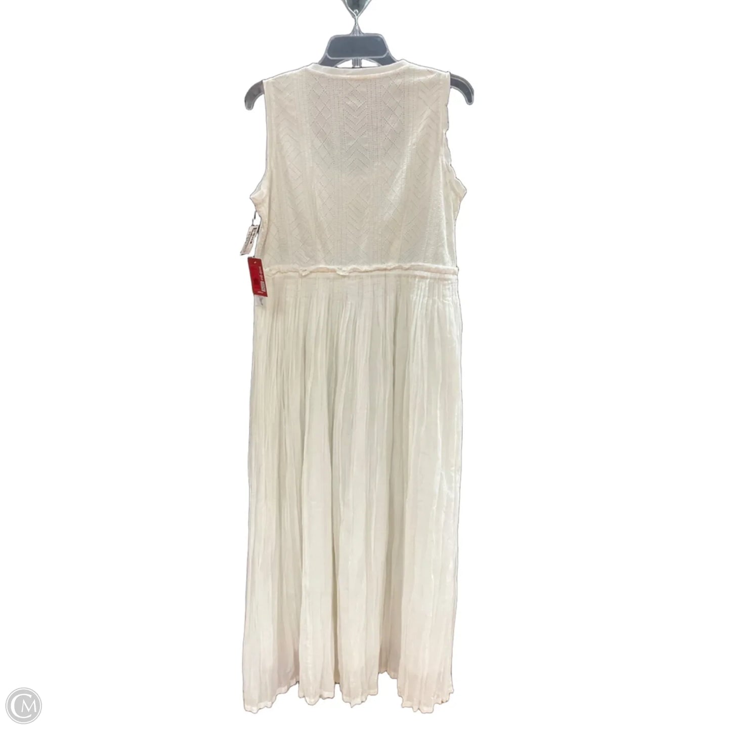 Dress Casual Maxi By Reba In White, Size: M