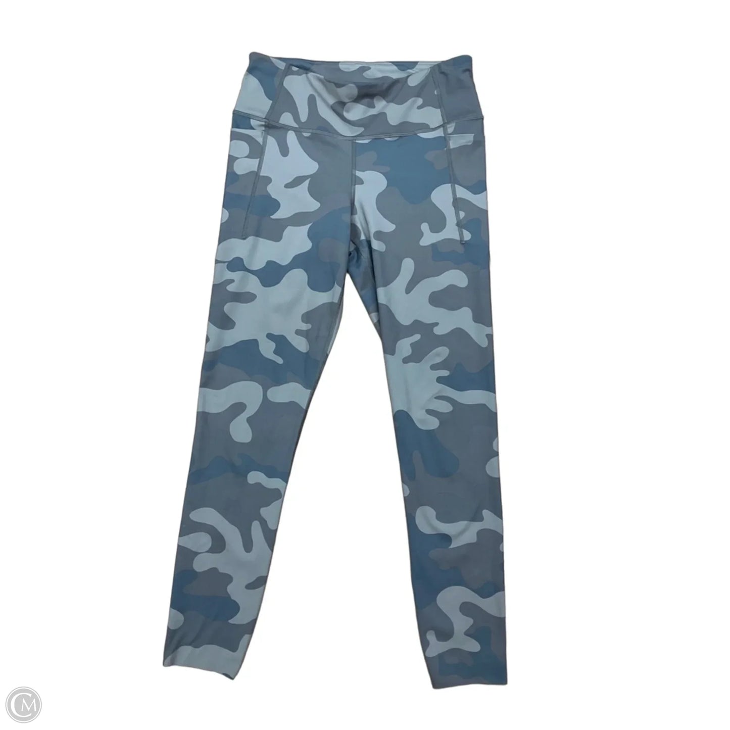 Athletic Leggings By Gapfit In Camouflage Print, Size: M