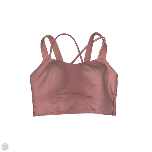 Athletic Tank Top By Lululemon In Pink, Size: 8