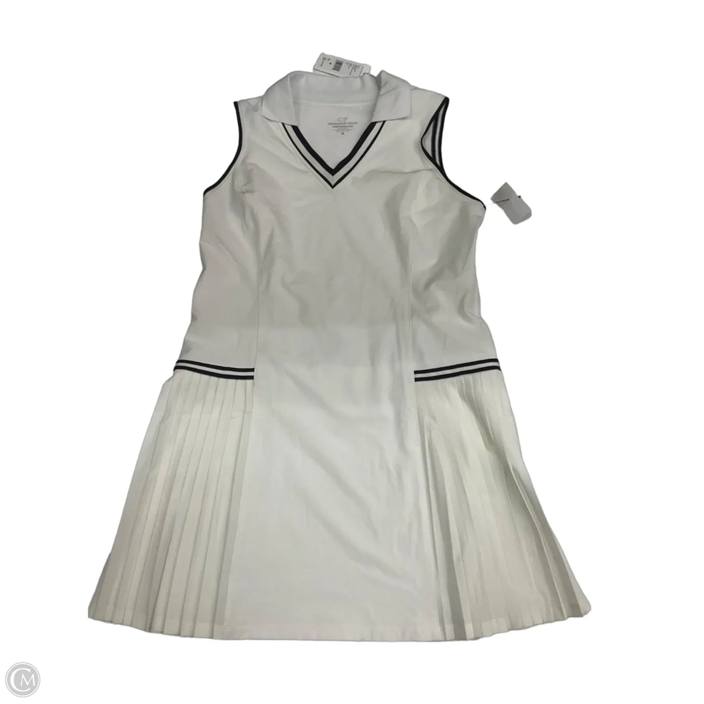 Athletic Dress By Vineyard Vines In White, Size: M