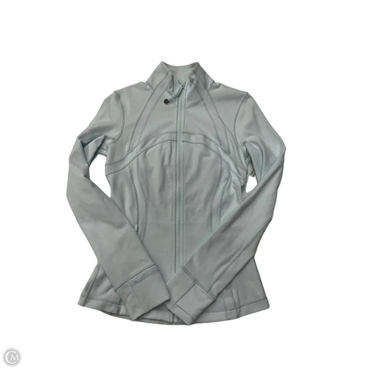 Athletic Jacket By Lululemon In Blue, Size: 4