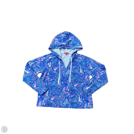 Sweatshirt Designer By Lilly Pulitzer In Blue, Size: Xl