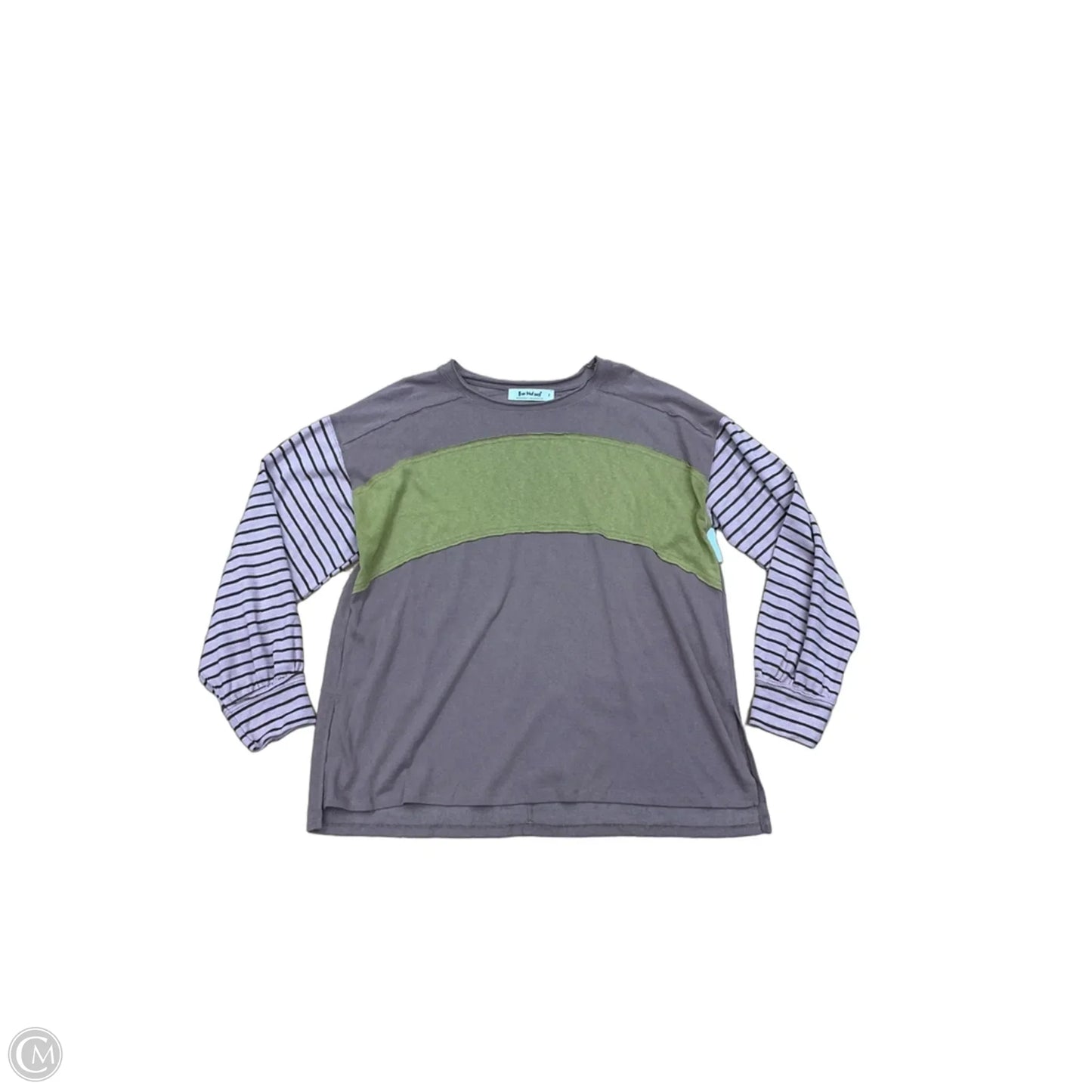 Top Long Sleeve By Three Bird Nest In Purple, Size: L