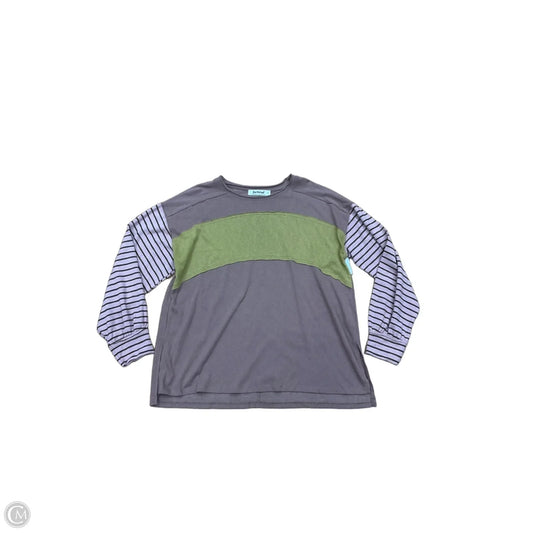 Top Long Sleeve By Three Bird Nest In Purple, Size: L
