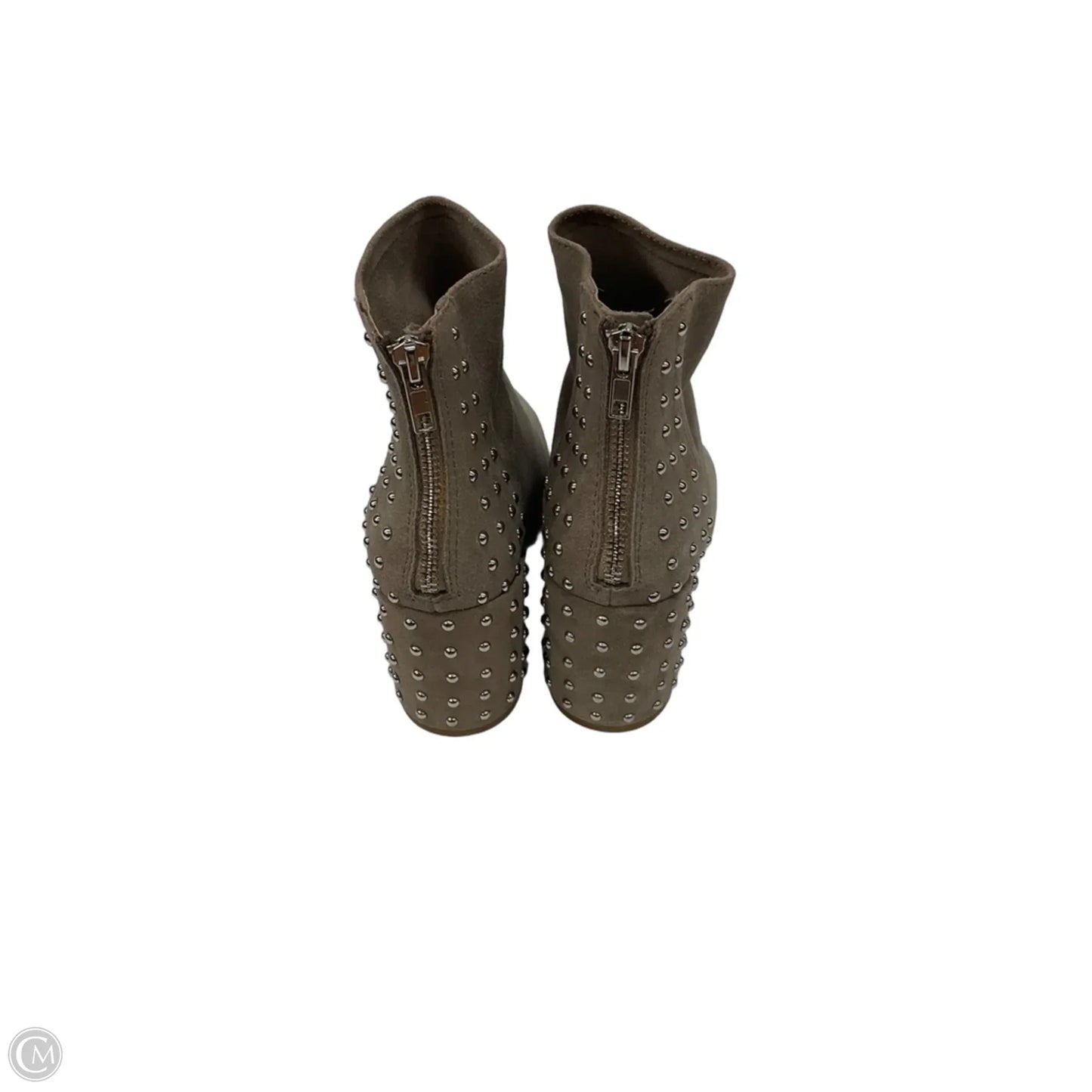 Boots Ankle Heels By Steve Madden In Cream, Size: 8.5