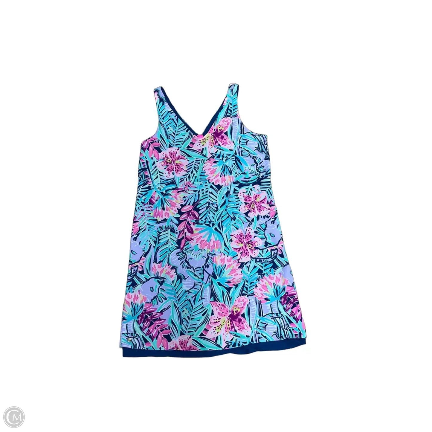Dress Designer By Lilly Pulitzer In Floral Print, Size: S