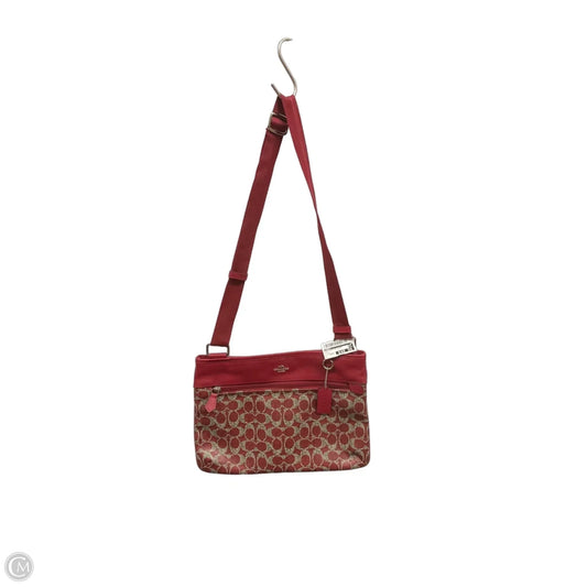 Crossbody Designer By Coach, Size: Large