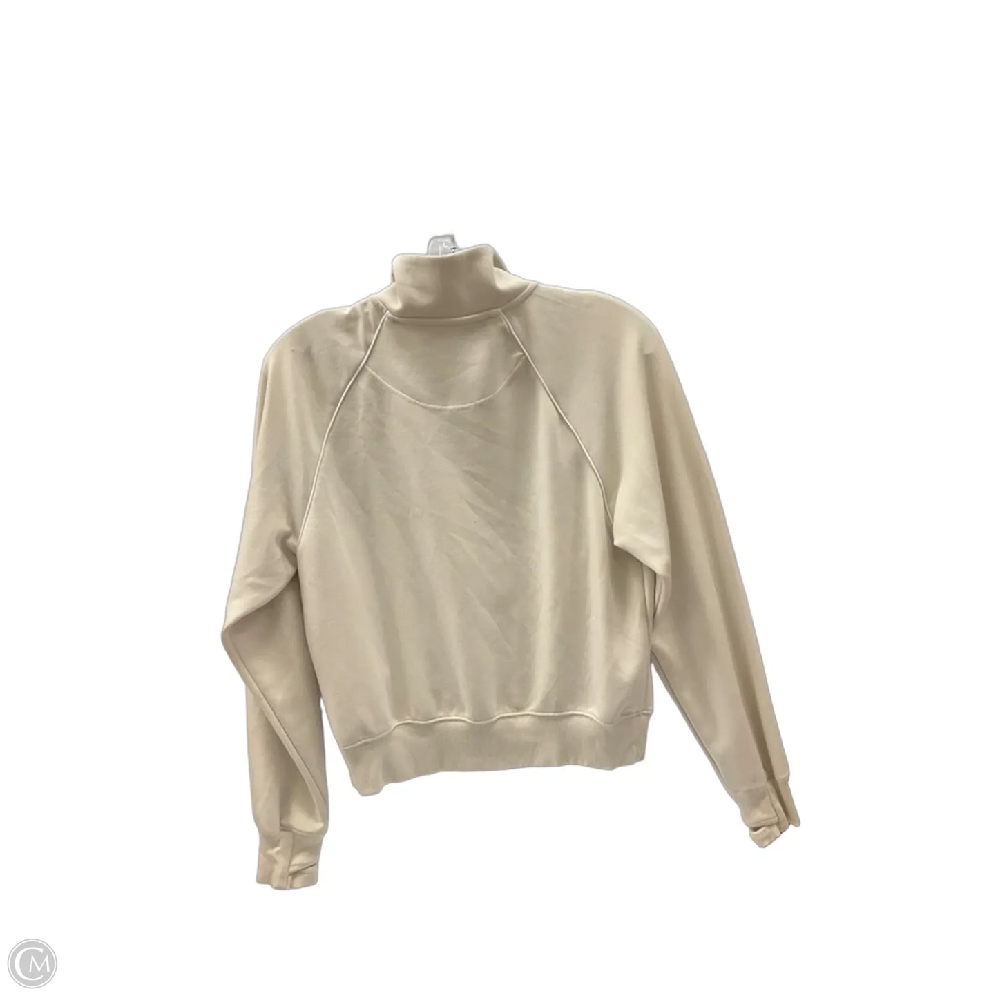 Sweatshirt Collar By Offline In Cream, Size: S