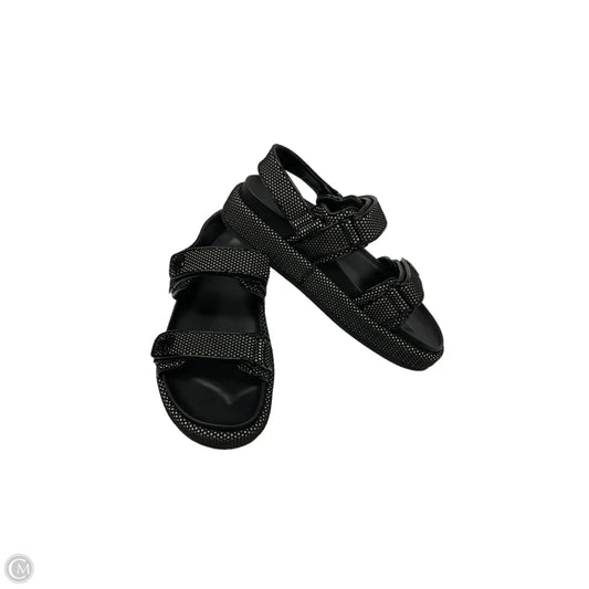 Sandals Designer By Tory Burch In Black, Size: 9.5