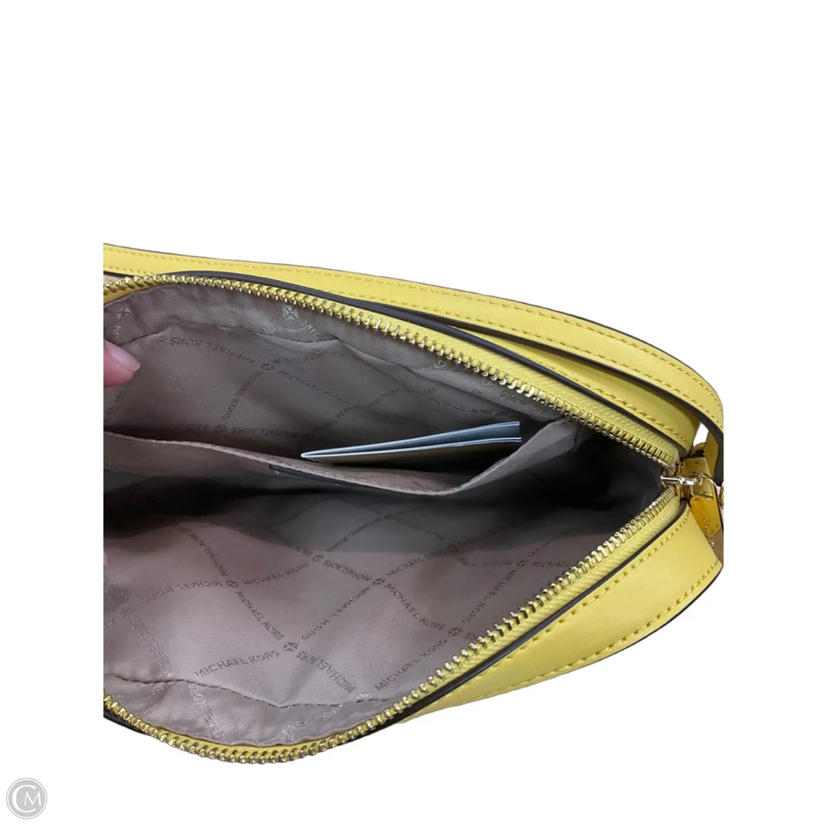 Crossbody Designer By Michael Kors, Size: Medium